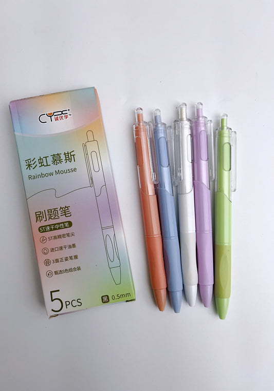 Sweet Color Series Black Ink Pens Set - ShopHaul