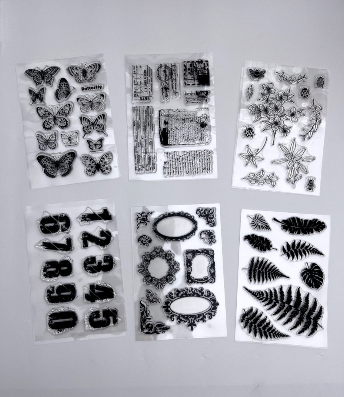 Clear Stamp Set + Stamp Block - ShopHaul