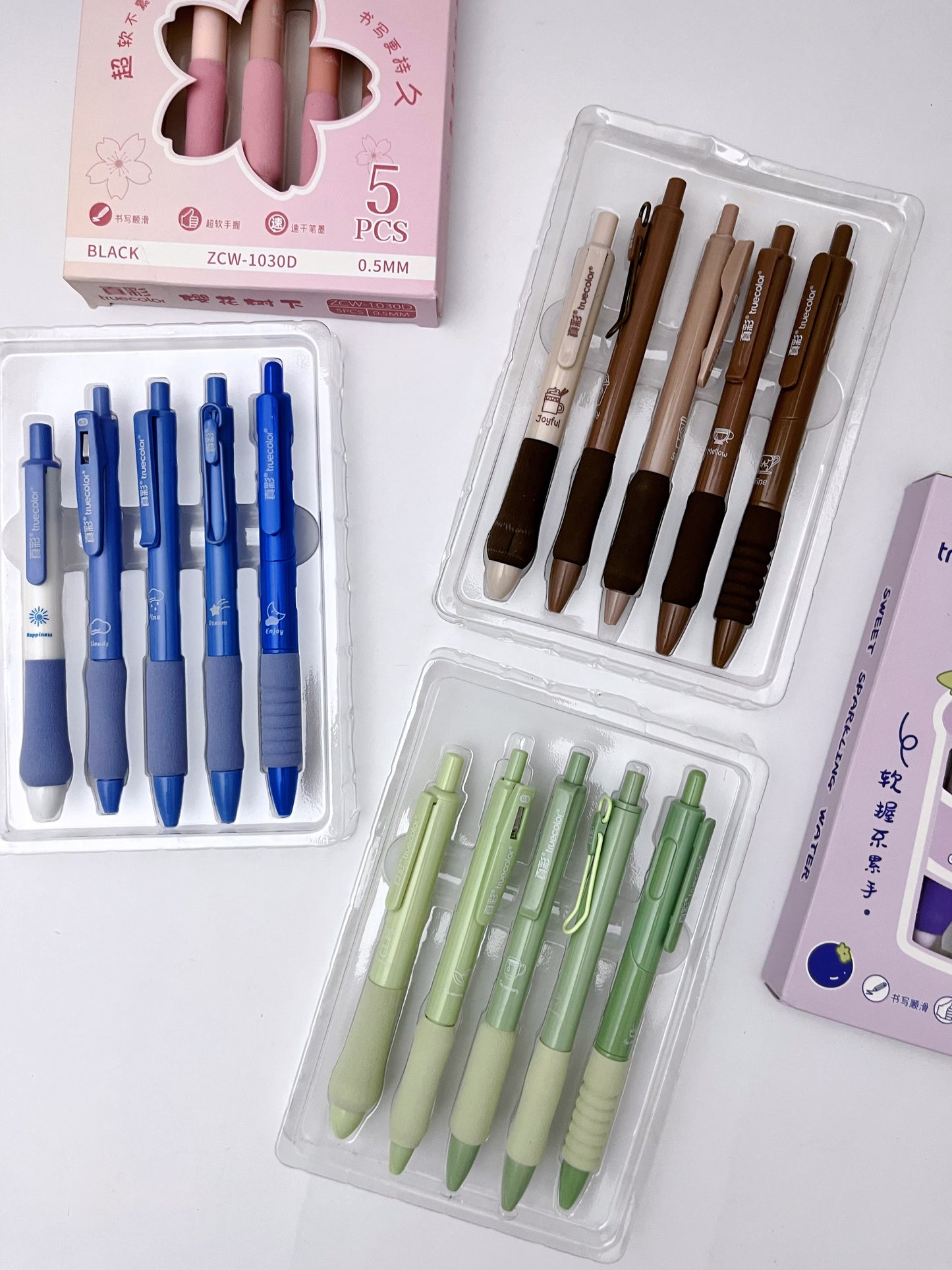 Truecolor Black Gel Pens Set - ShopHaul