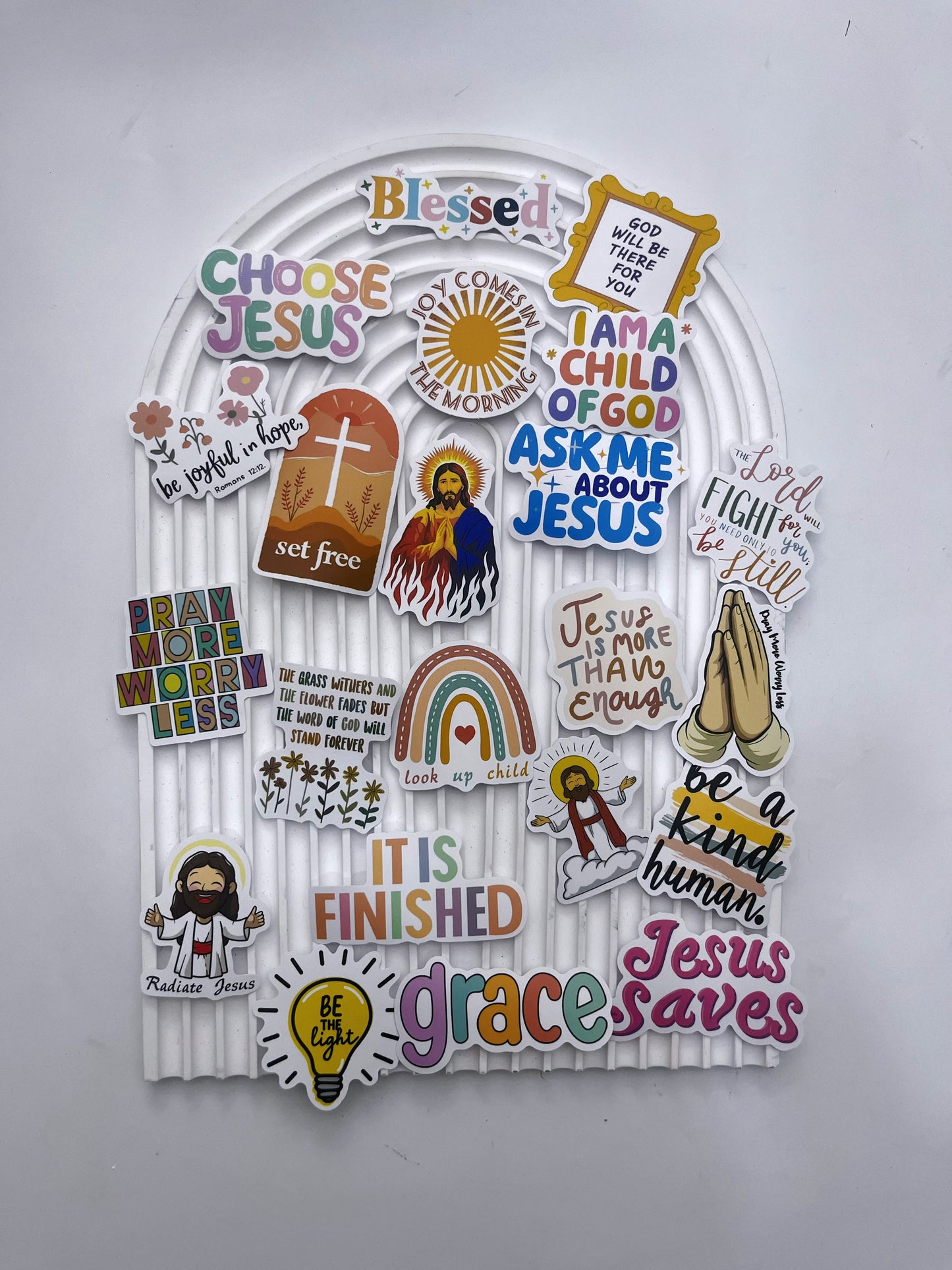 Christian Stickers 10pcs set (1)