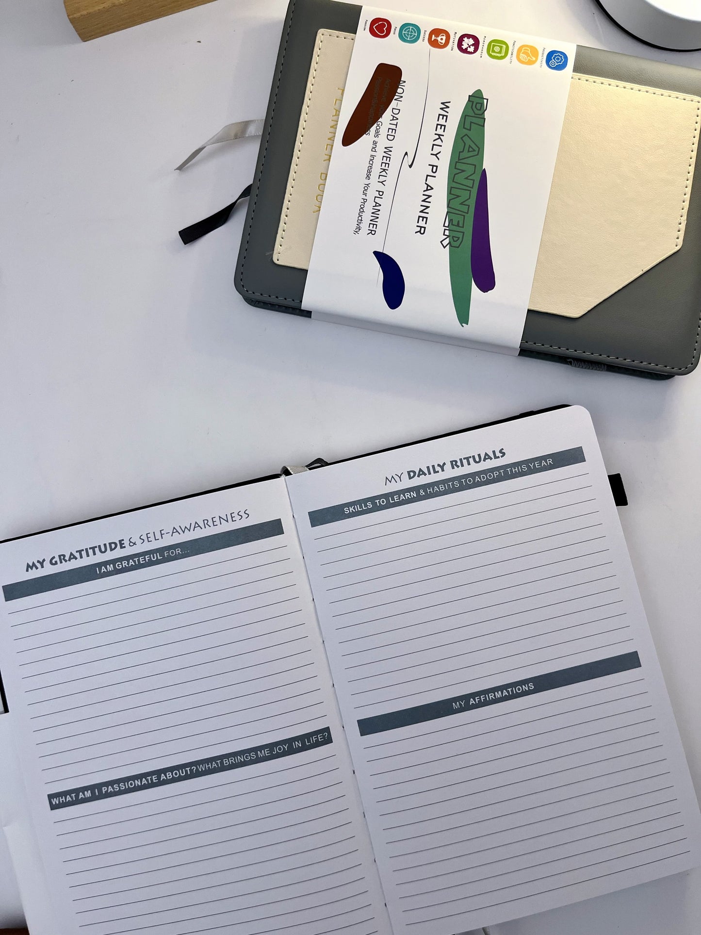 12 Months Nondated Weekly Planner Book - ShopHaul