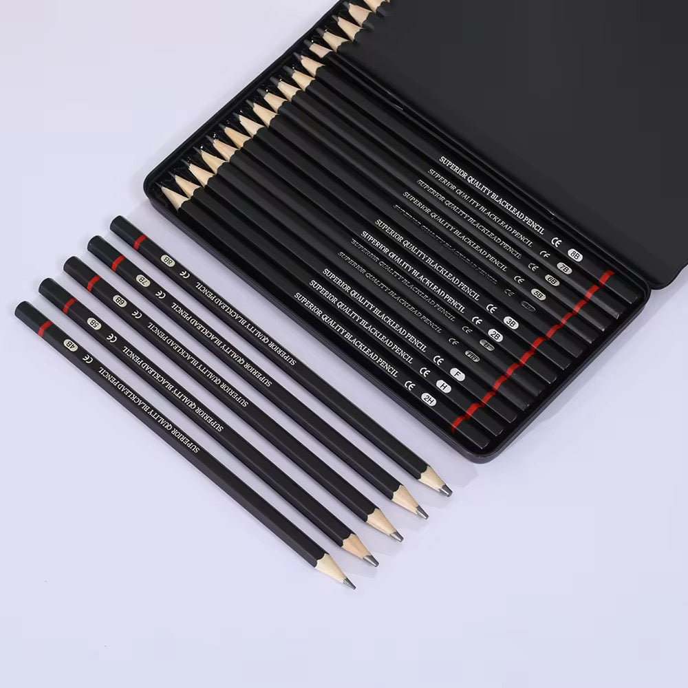 Blacklead Pencil Set 8B to 2H