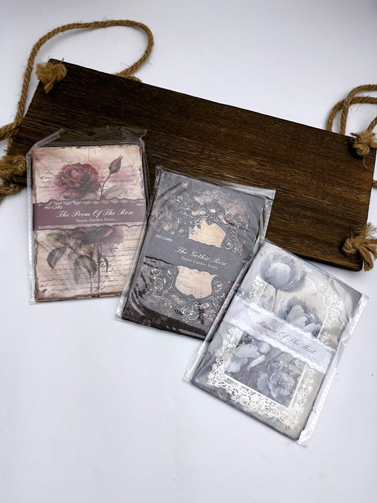 Secret Garden Series Scrap Papers (30 pcs) - ShopHaul