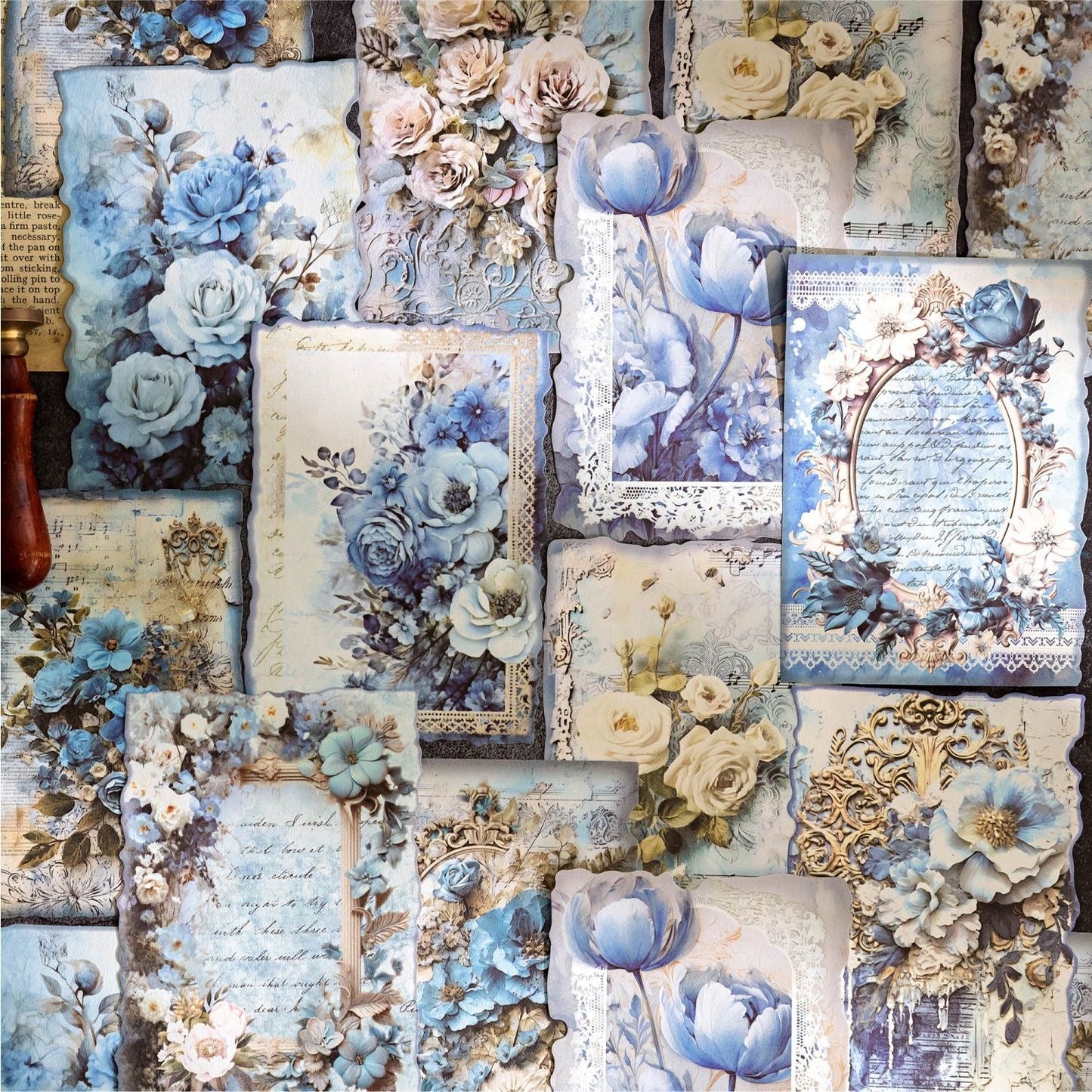 Secret Garden Series Scrap Papers (30 pcs) - ShopHaul