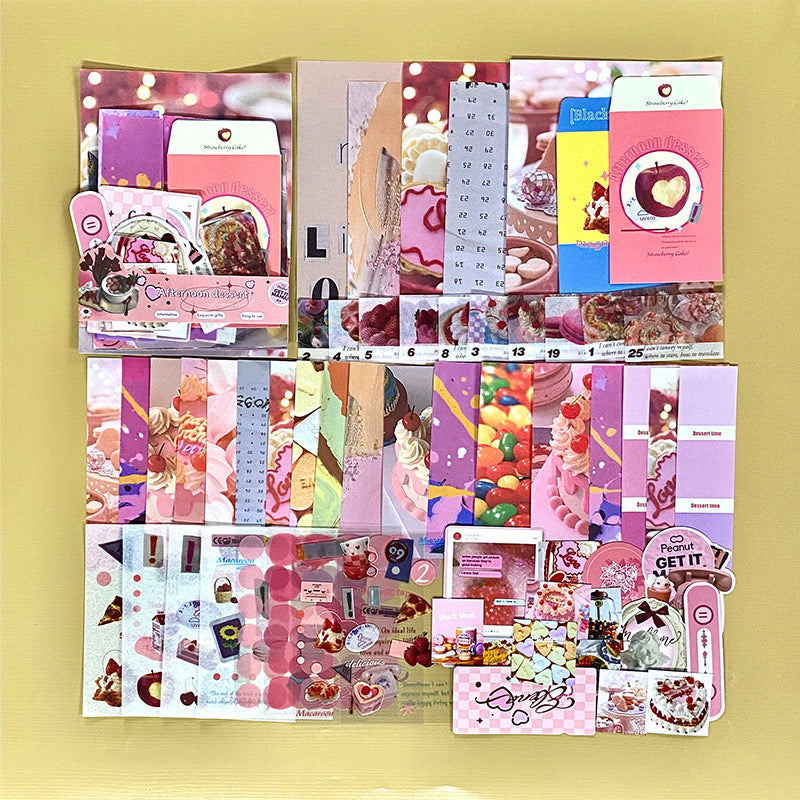 Vintage Series Journaling Material Pack (91 pcs)