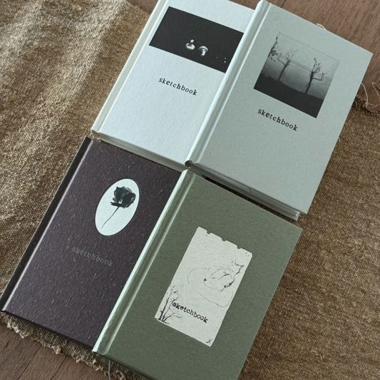 Mini A6 size Sketchbook (Grid Lines)