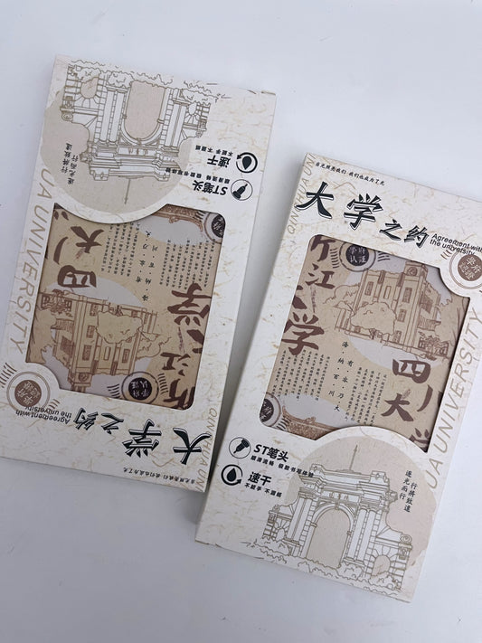 Kawaii Black Gel Pens Set