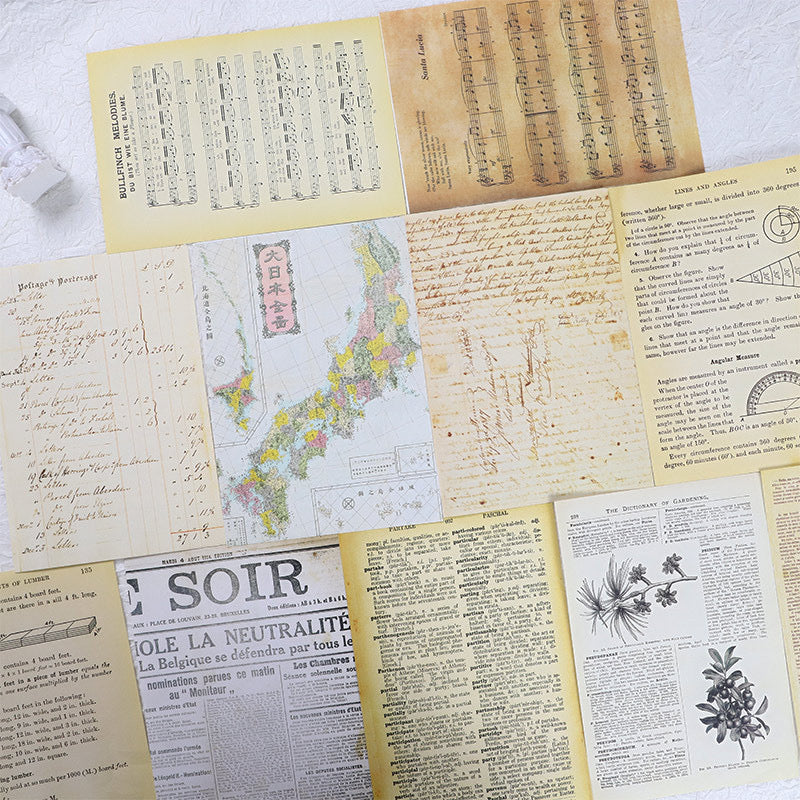 Large Size Scrap Papers Set (30 sheets) - ShopHaul