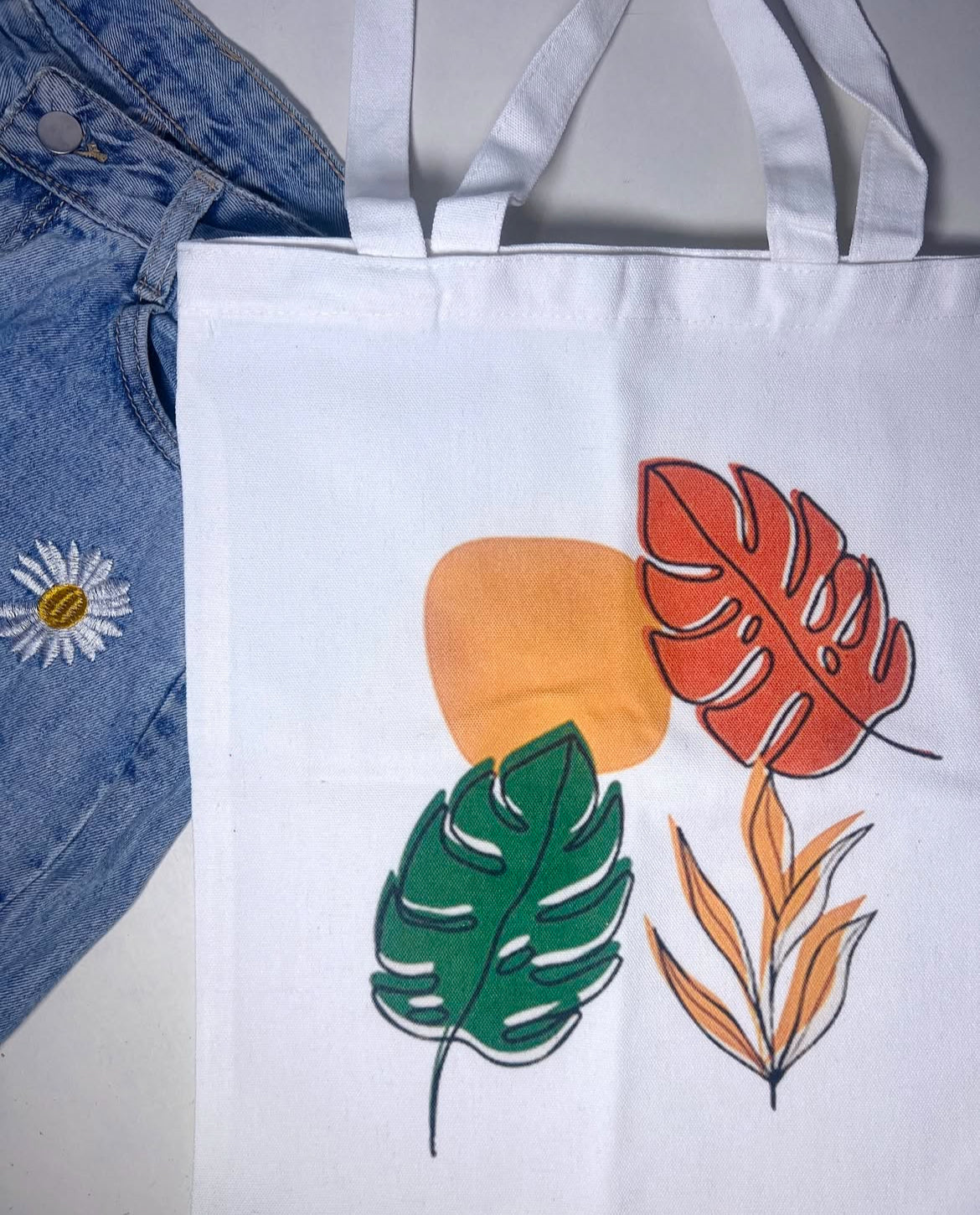Canvas Aesthetic Tote Bags - ShopHaul