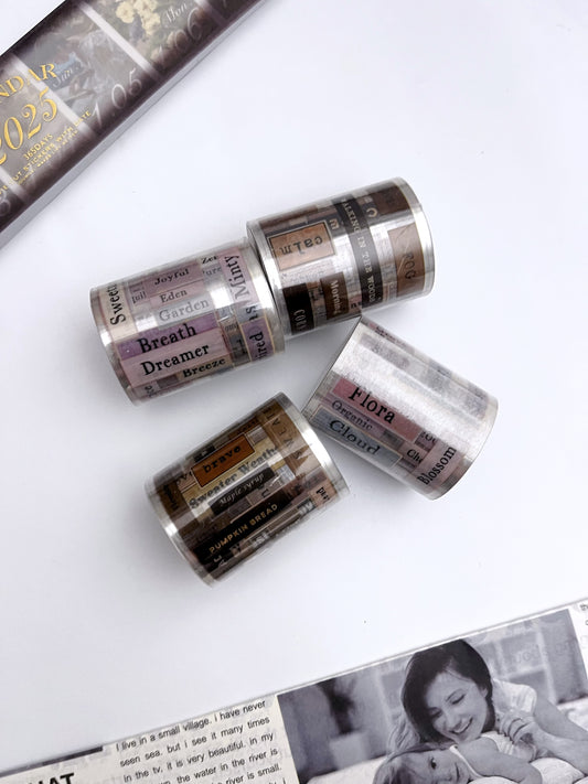 With Words Deco Roll (2m long) - ShopHaul