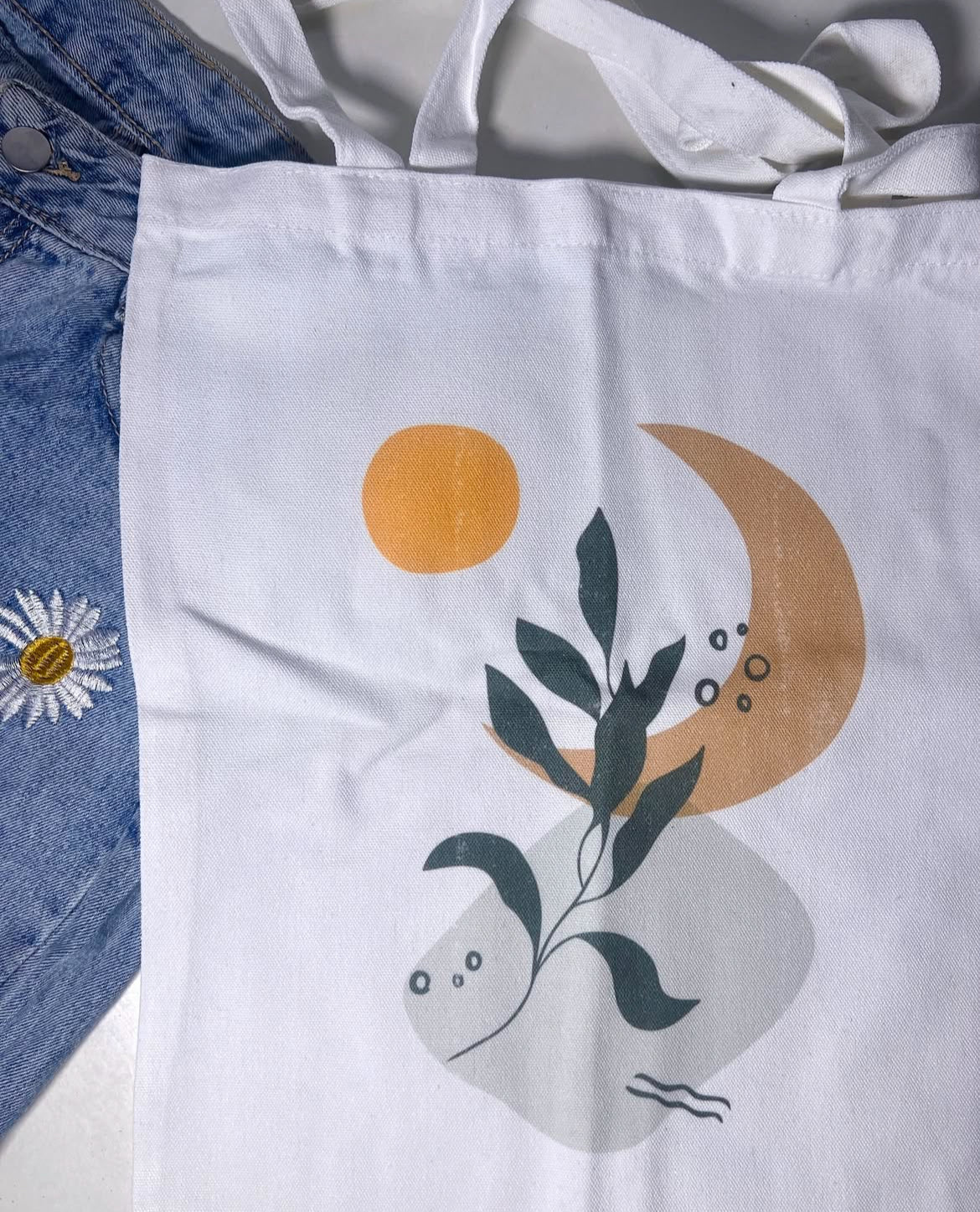 Canvas Aesthetic Tote Bags - ShopHaul