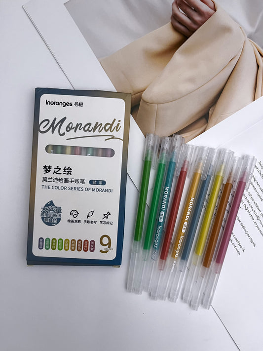 Inoranges Colored Pens Series (9pcs) - ShopHaul