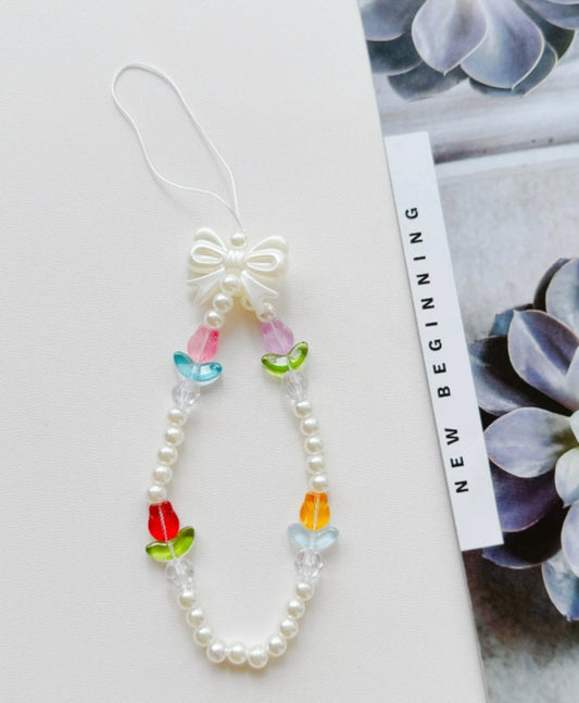 Cute Acrylic Bead Phone Lanyard - ShopHaul