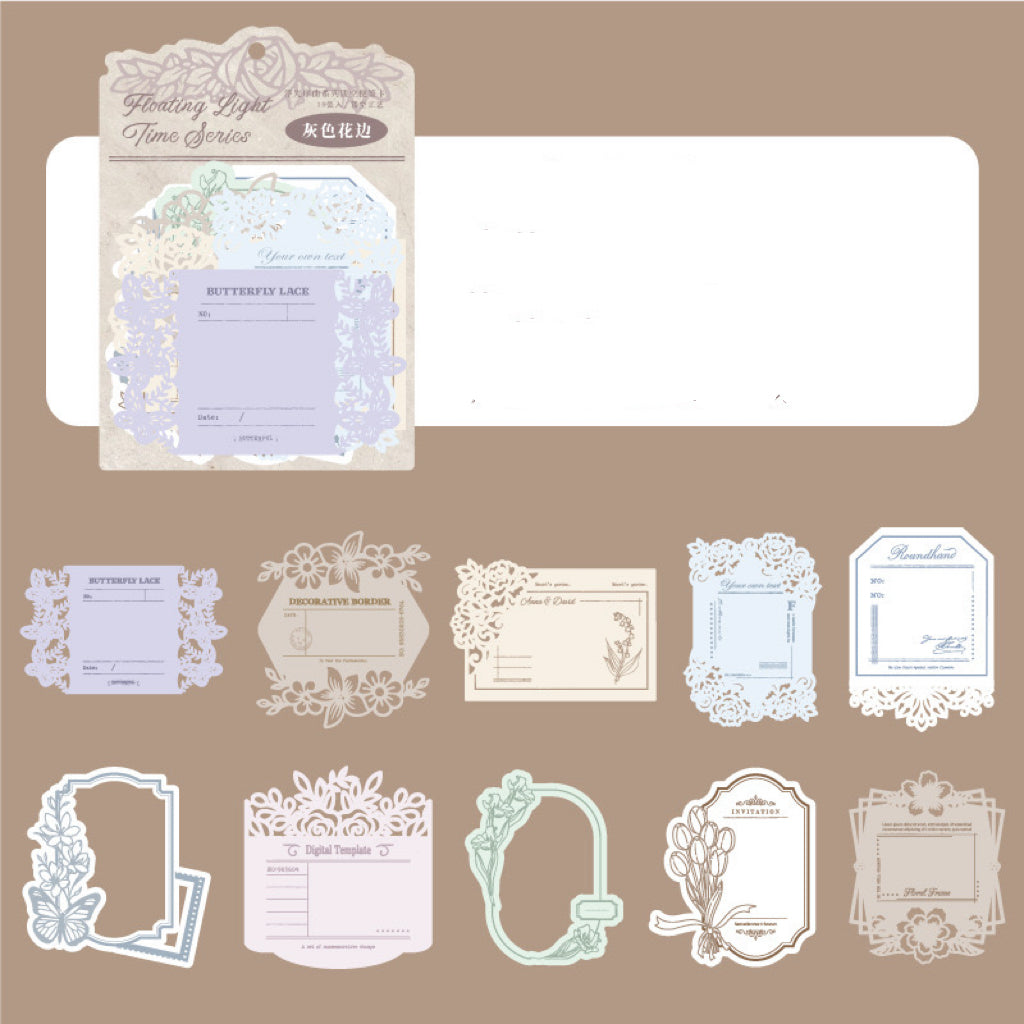 Lace decoration Material Paper (10 pcs) - ShopHaul
