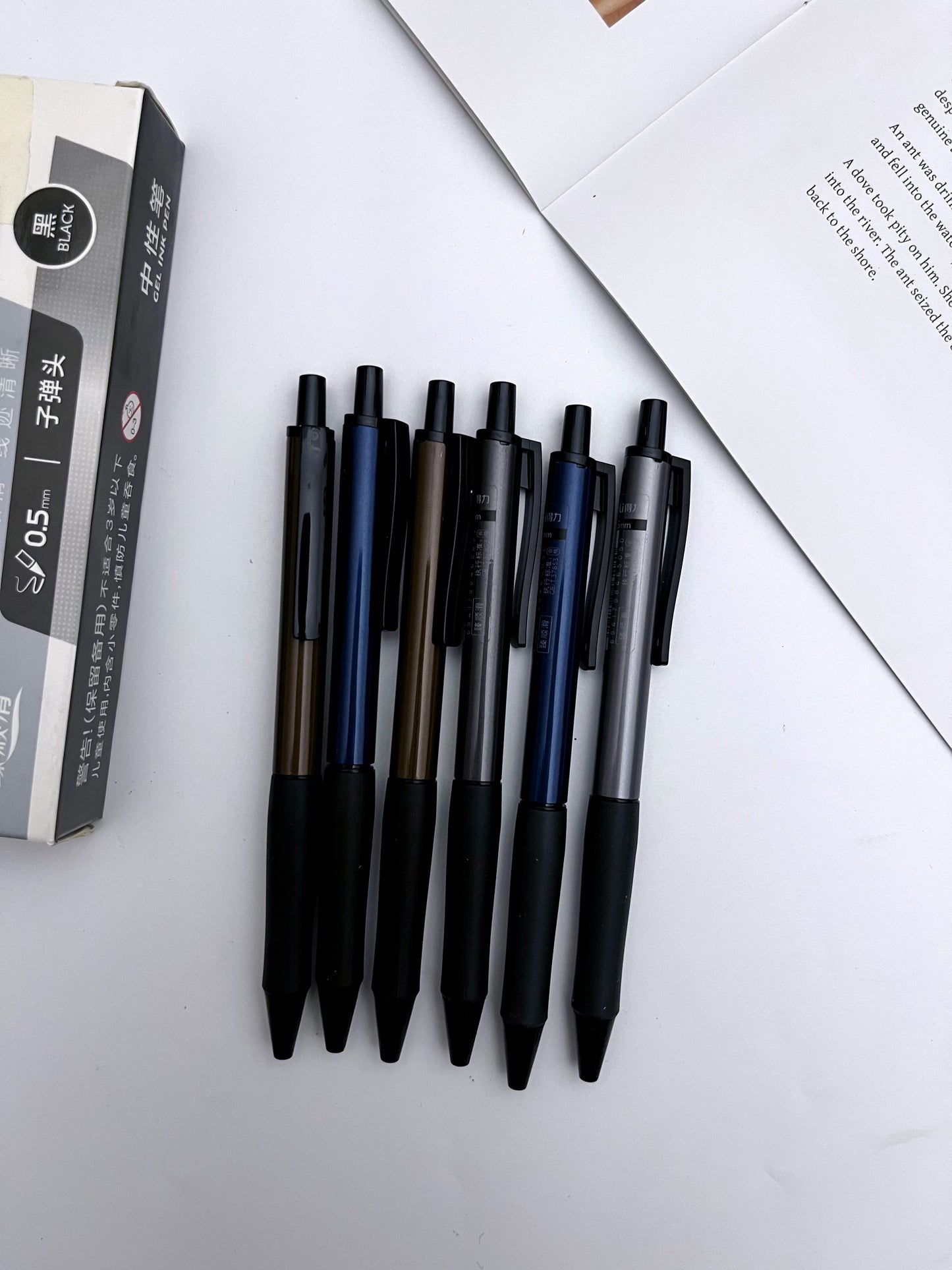 Deli Black Ink Gel Pen - ShopHaul