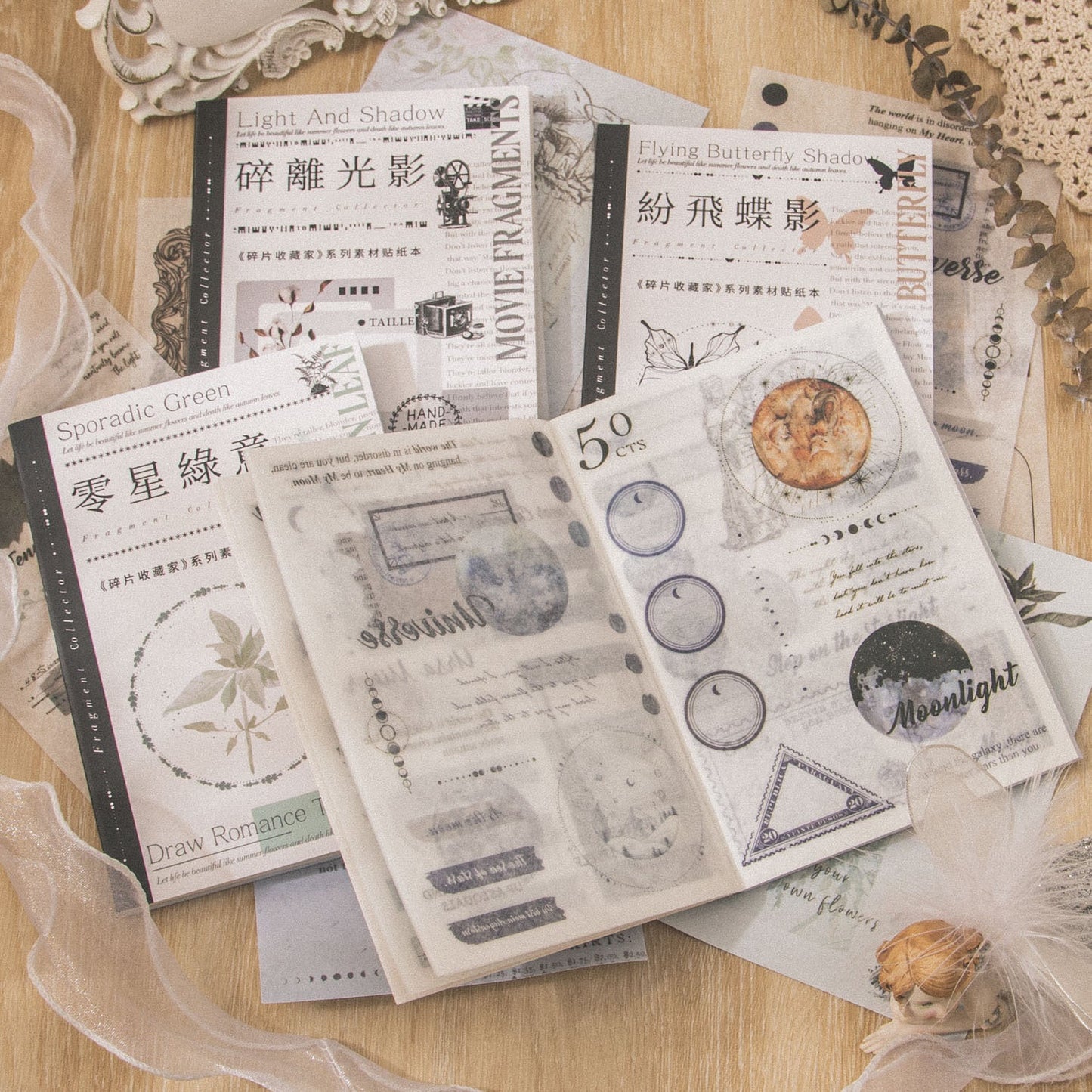 Fragment Series Sticker Book (40 sheets) - ShopHaul