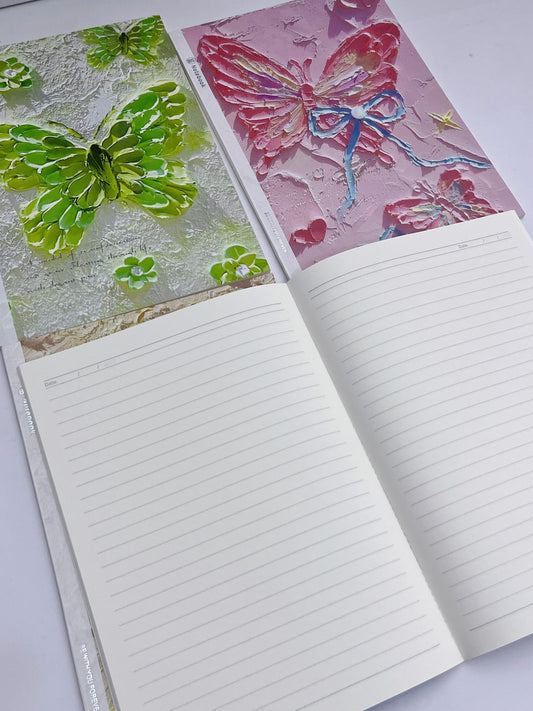 Butterfly B5 Lined Notebook - ShopHaul
