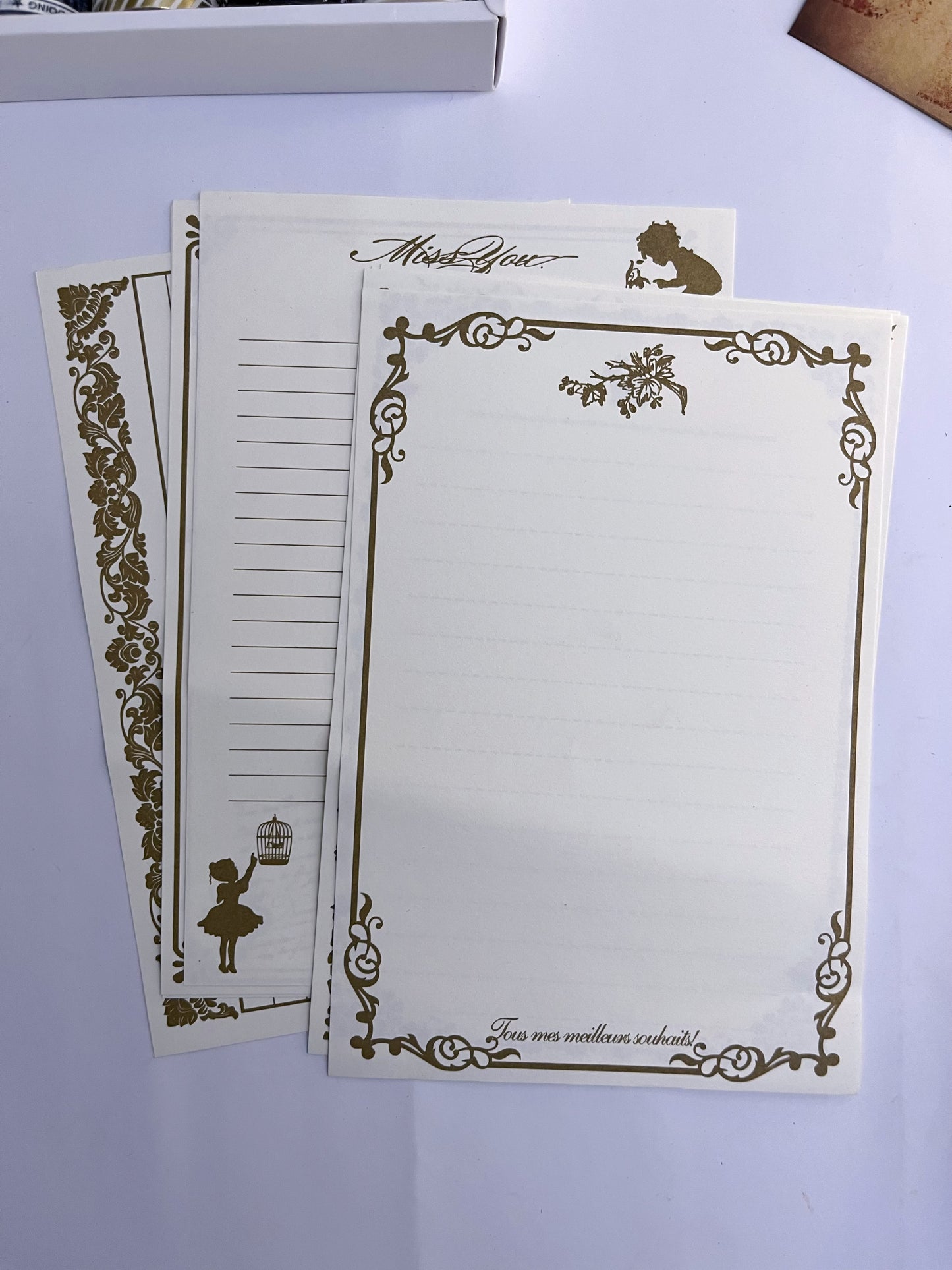 Vintage Letter Papers