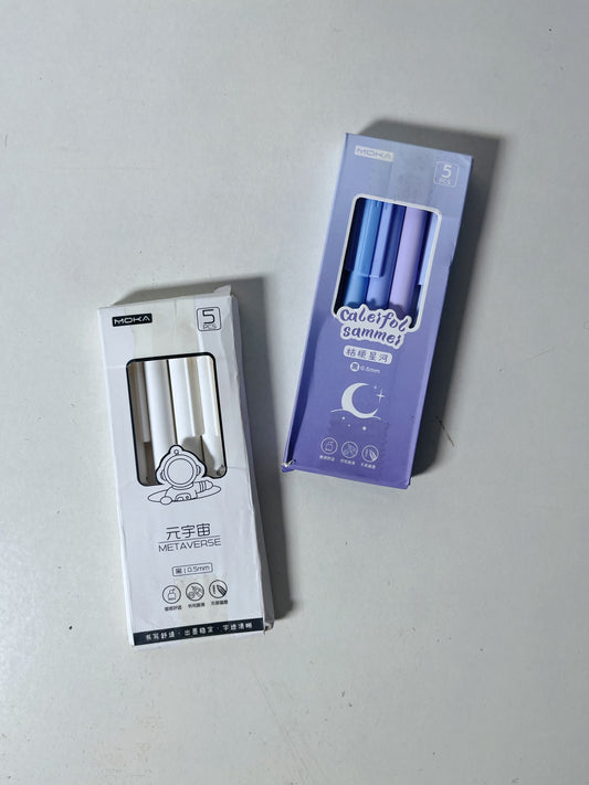 Moka Black Ink Gel Pens - ShopHaul