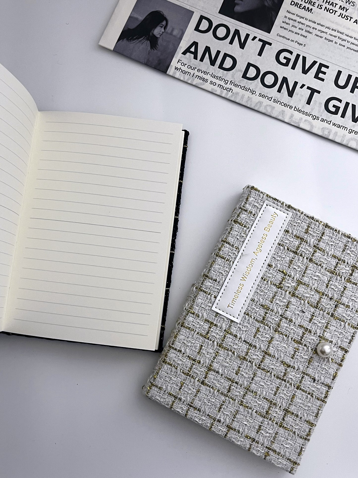 Fabric Cover Journal - ShopHaul