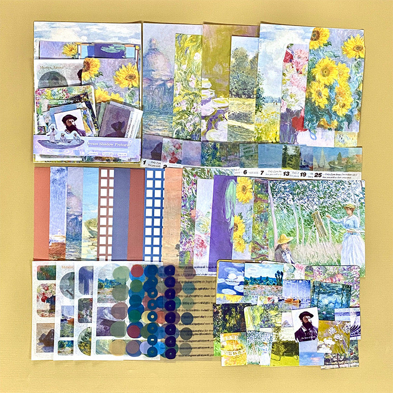 Vintage Series Journaling Material Pack (91 pcs)