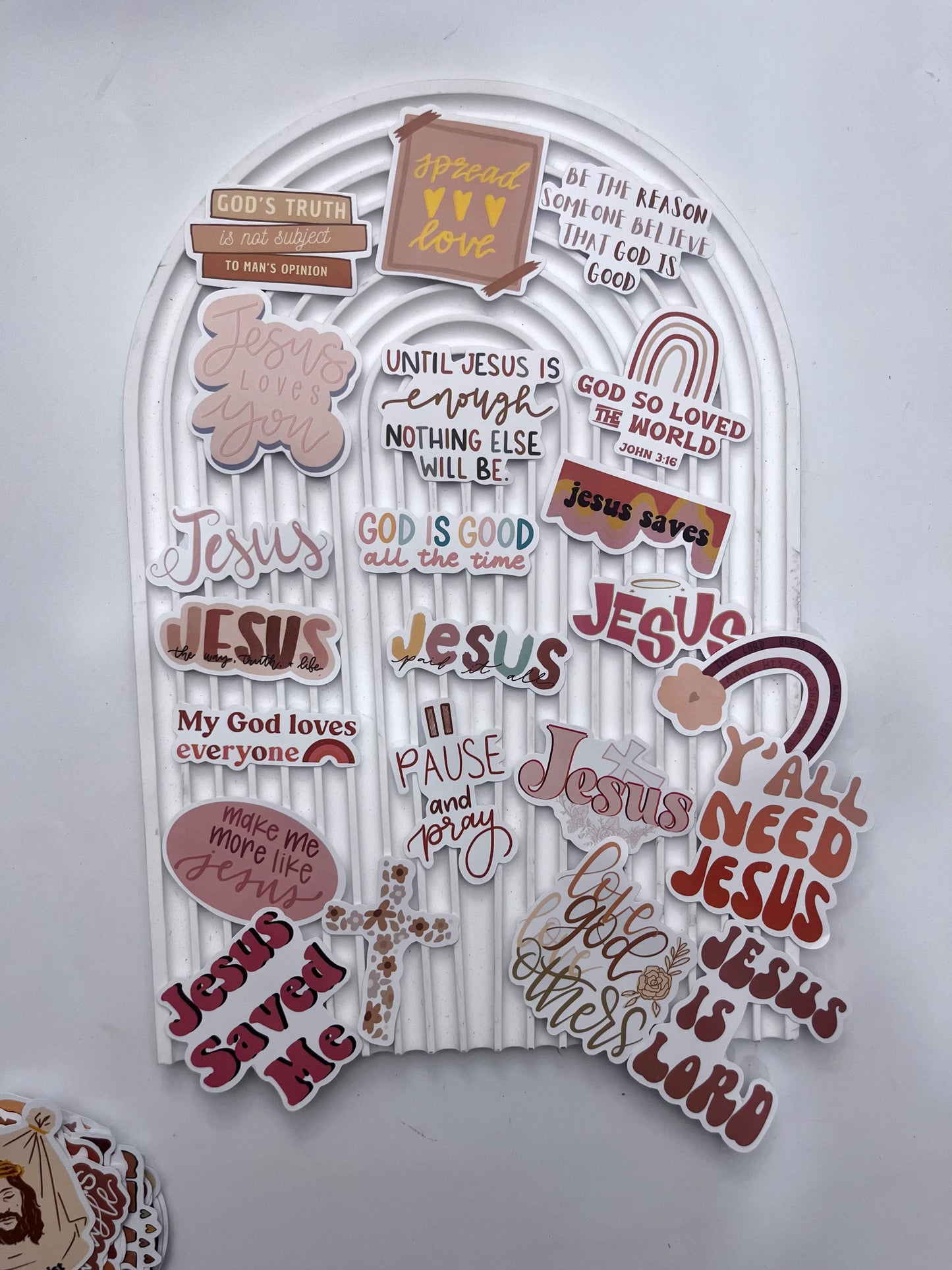 Christian Stickers 10pcs Set (2)