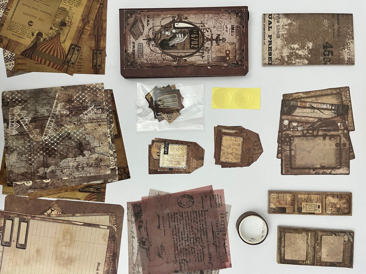 Vintage Scrapbook Box - ShopHaul