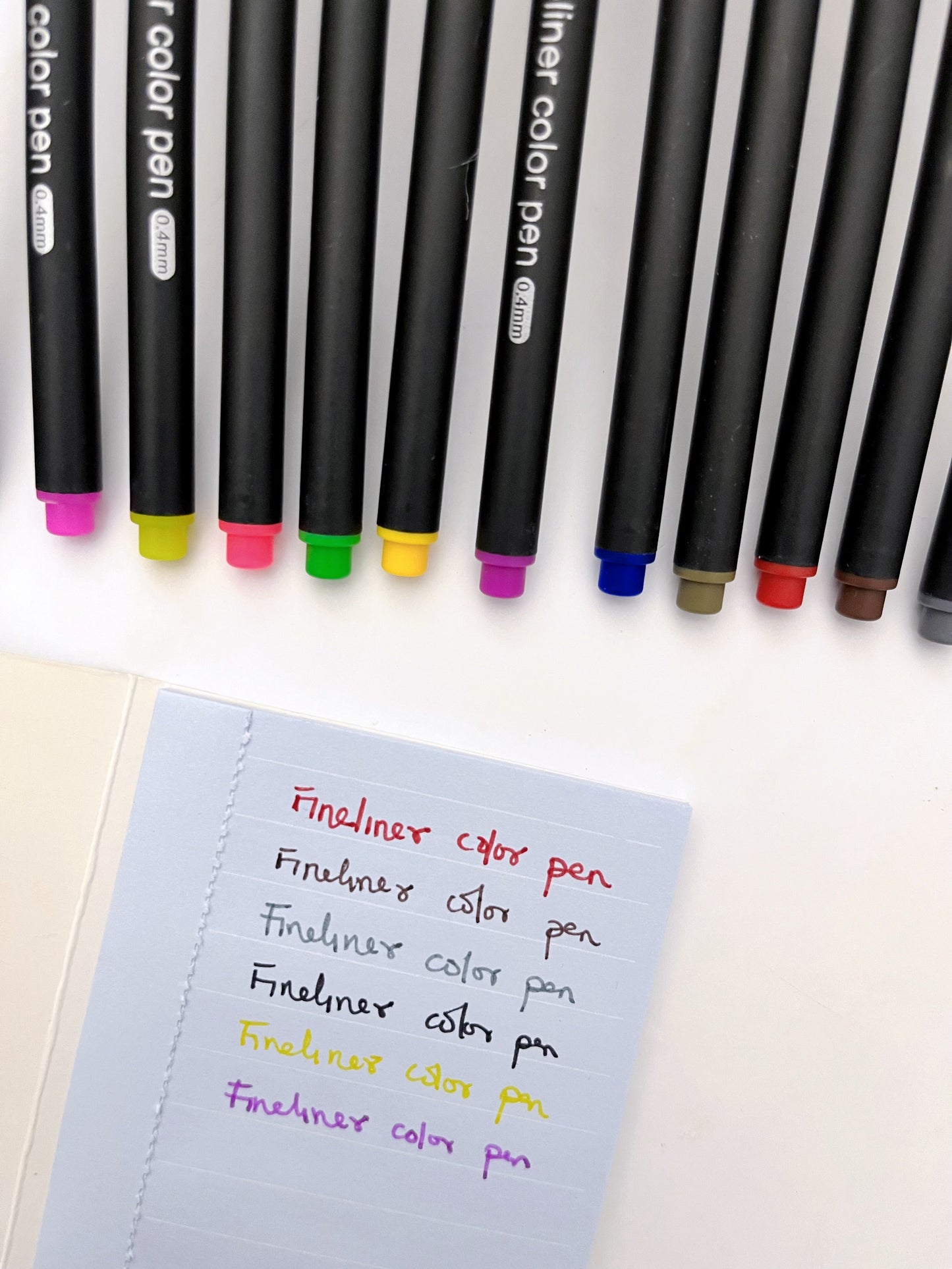 Fineliner Colored Pens Set - ShopHaul