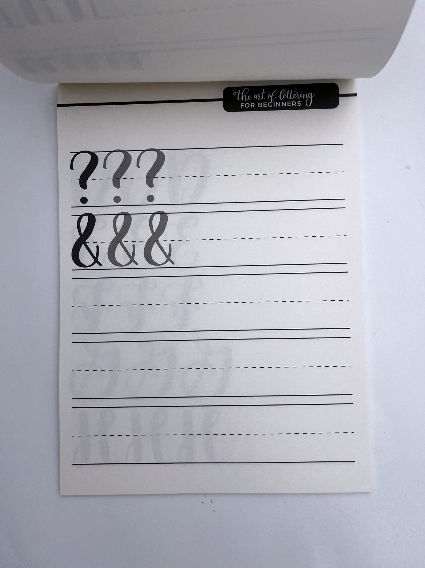 Calligraphy Practice Book (40 sheets) - ShopHaul
