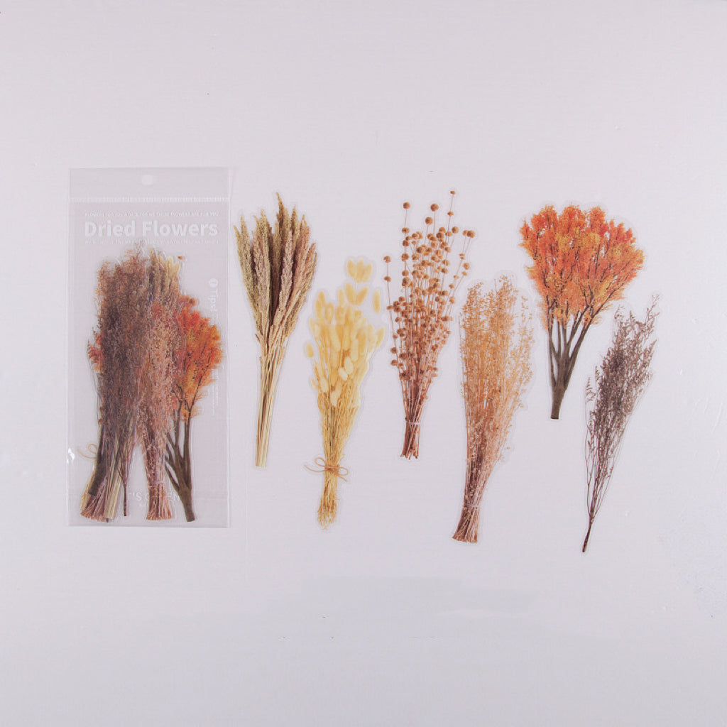 Dried Flower Stickers Set - ShopHaul
