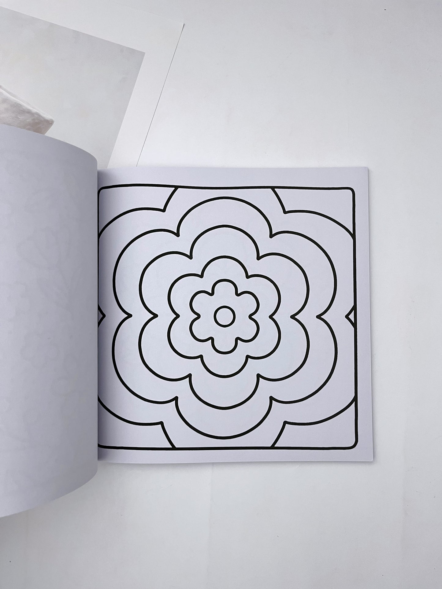 Comfy Patterns Bold-Easy Coloring Book