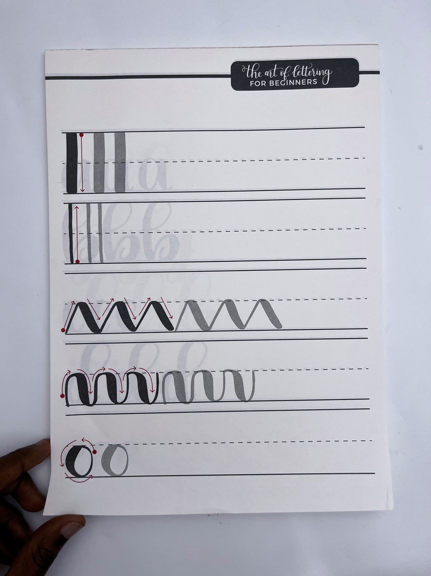 Calligraphy Practice Book (40 sheets) - ShopHaul