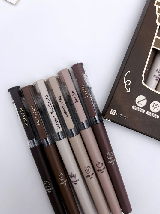 Coffee Rollerball Black Ink Pens - ShopHaul