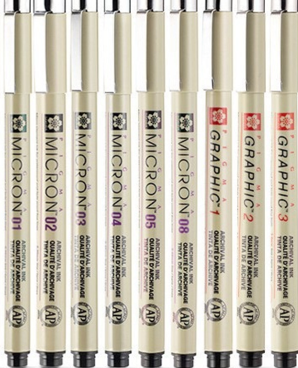 Micron Fineliner Pens Set (11pcs) - ShopHaul