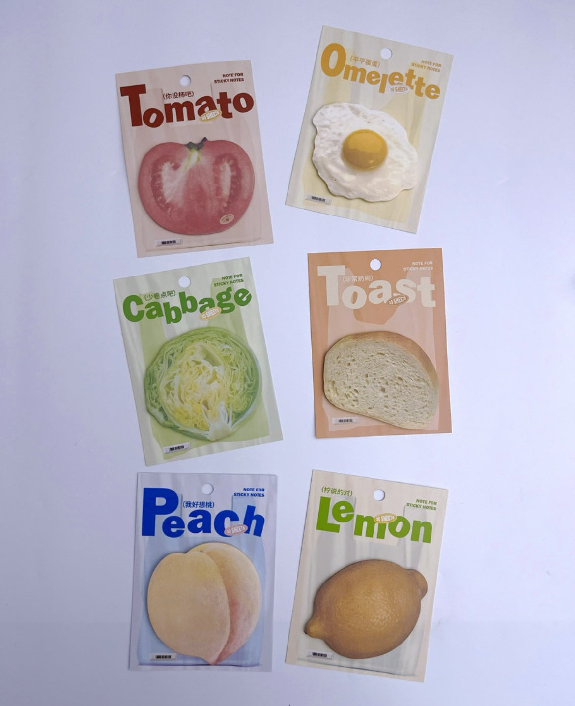 Fruits / Food Sticky Notes - ShopHaul