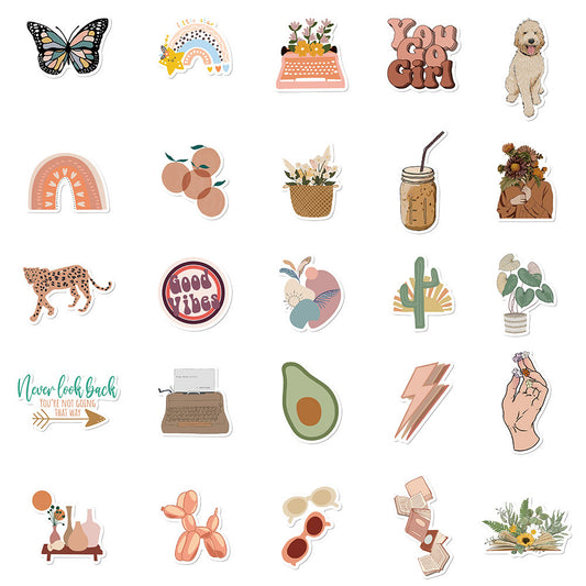 Bohemian / Cute Aesthetic Stickers - ShopHaul