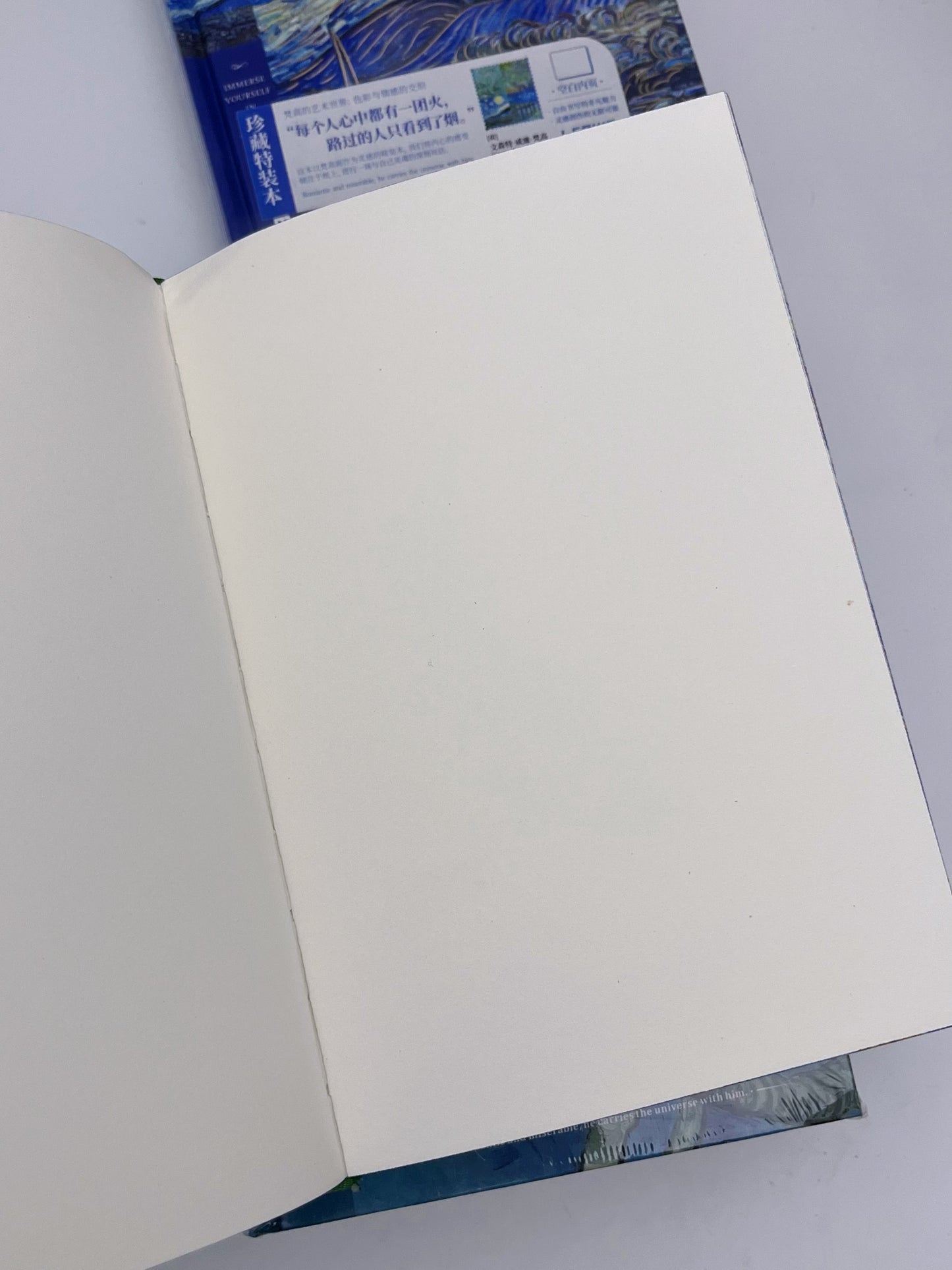 Van Gogh A5 Hardcover Blank Pages Journal