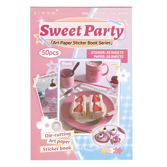 Sinmo Sweet Party Sticker Book - ShopHaul