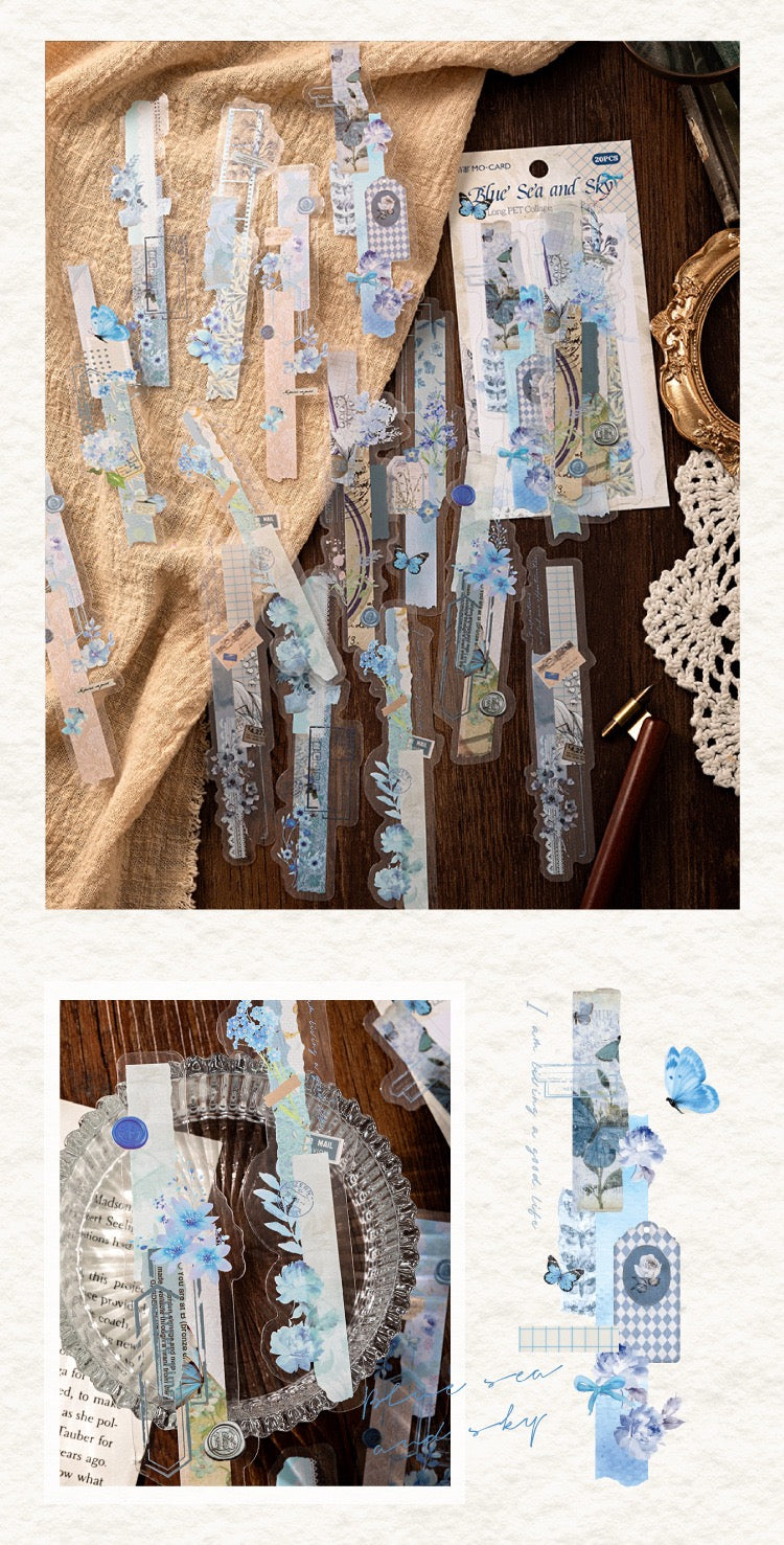 Mo Mo Long PET stickers set (20 pcs)