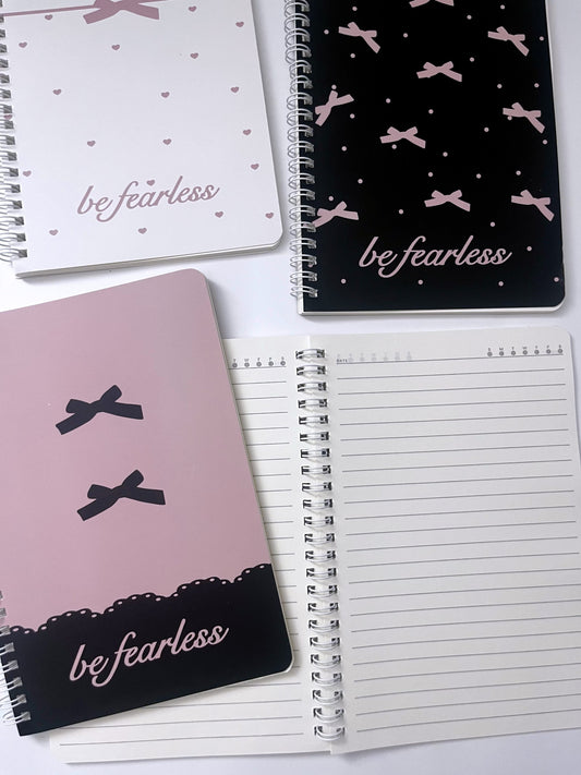 Fearless Spiral Lined Notebook - ShopHaul