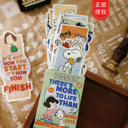 Cartoon / Anime Paper Bookmarks Set (10 pcs)