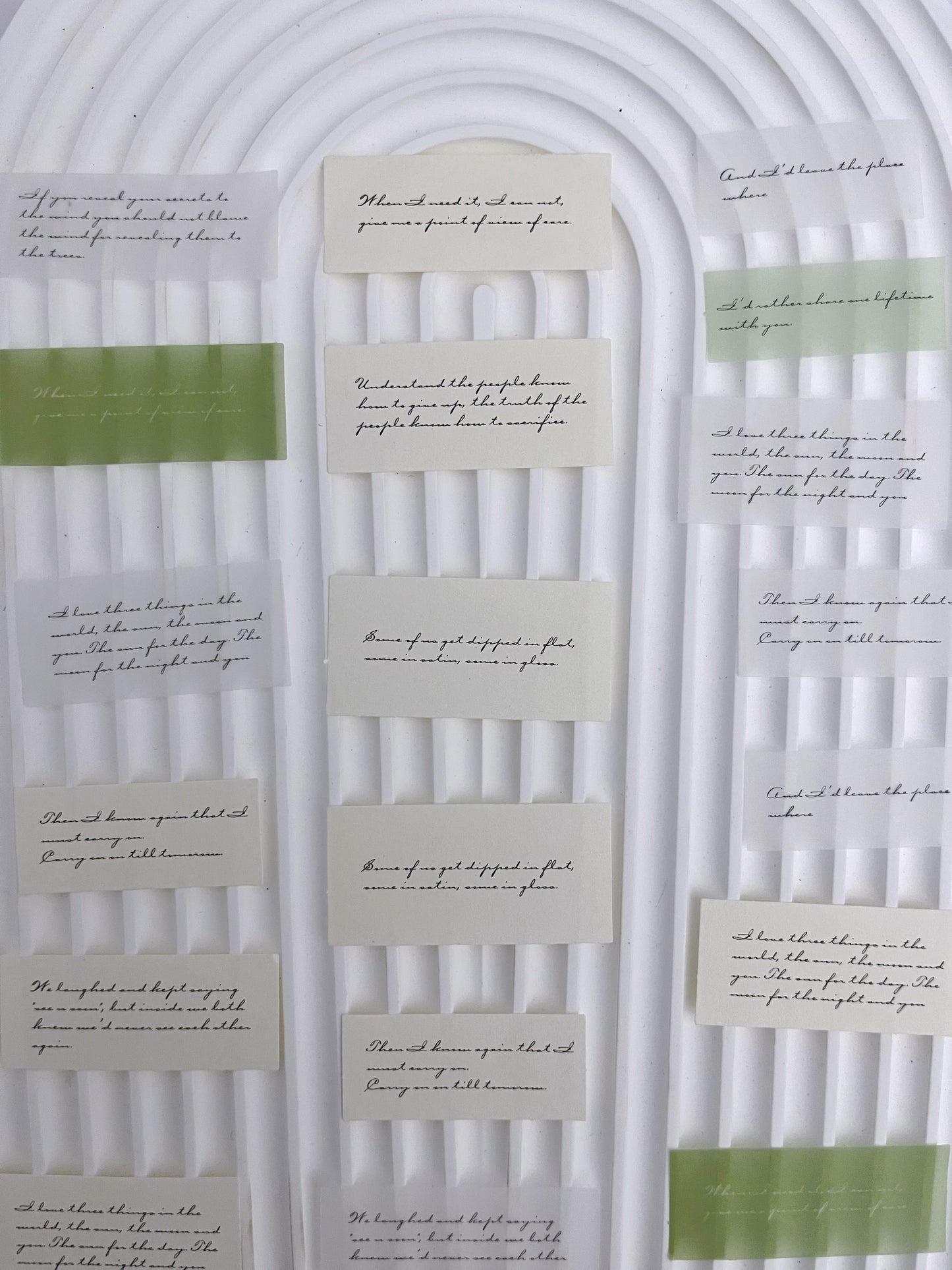 Mini Notes Of Quotes / Sayings - ShopHaul