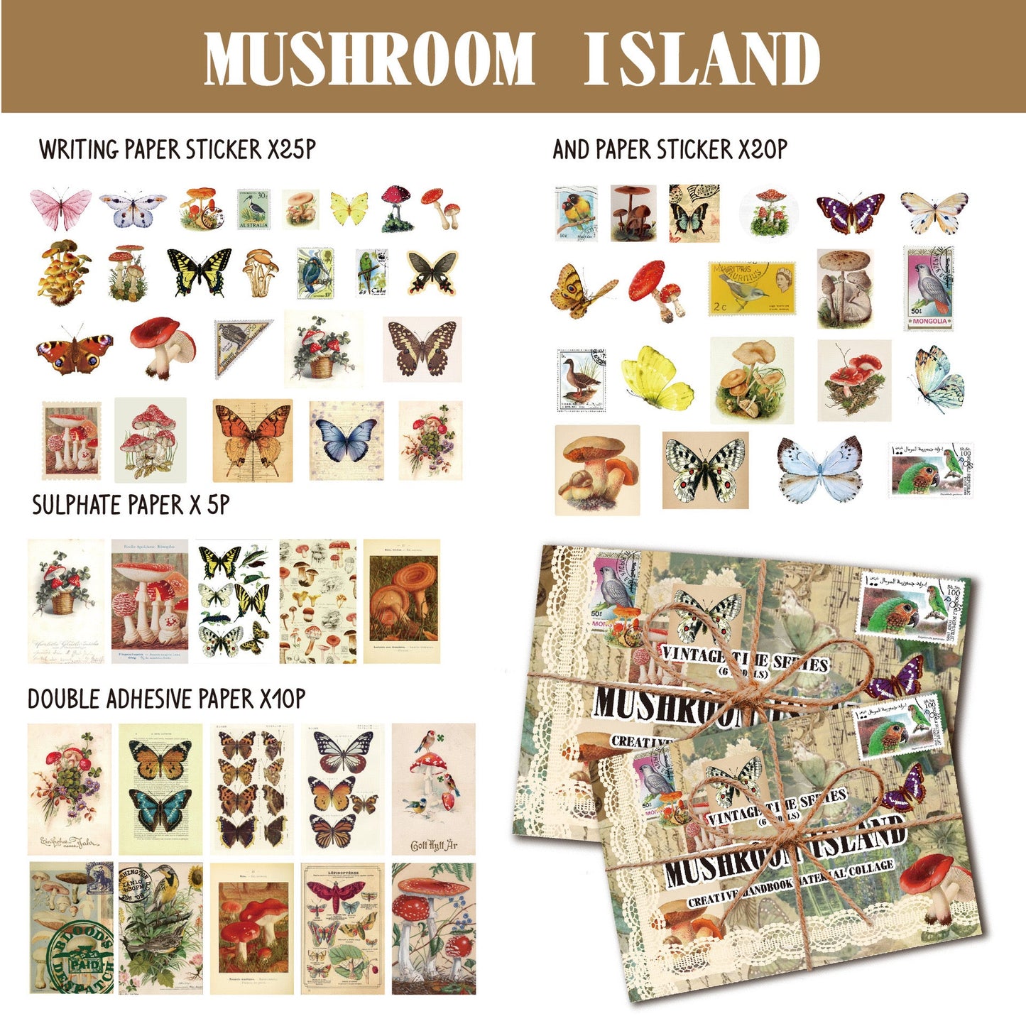 Creative Handbook Material Collage - ShopHaul