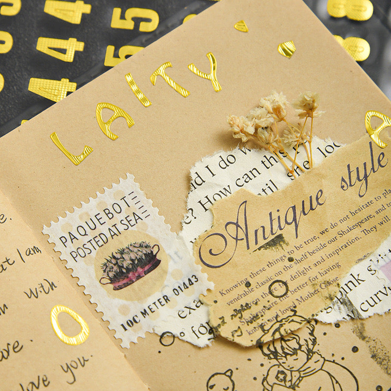 Alphabet / Numbers Sticker Sheets