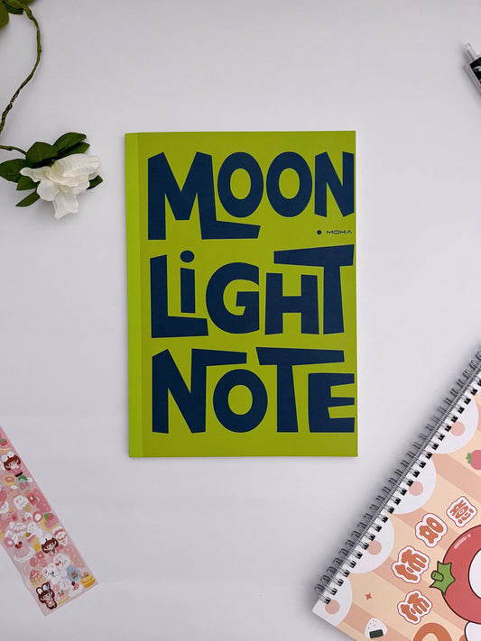 Moonlight B5 Thick Cover Notebook - ShopHaul