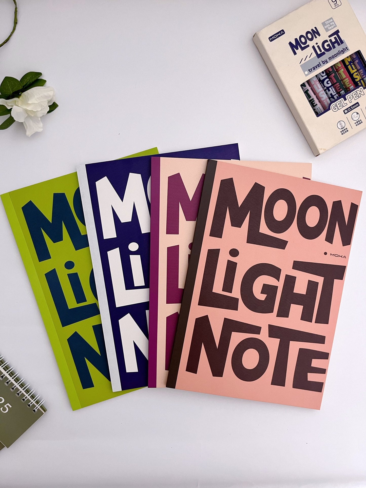 Moonlight B5 Thick Cover Notebook - ShopHaul