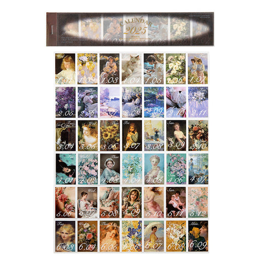 2025 Dated Calendar Sticker Book - ShopHaul