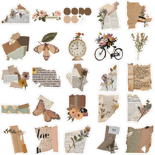 Retro / Vintage Stickers (10 pcs) - ShopHaul