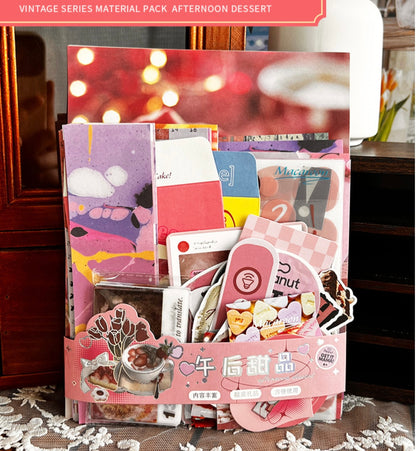 Vintage Series Journaling Material Pack (91 pcs)