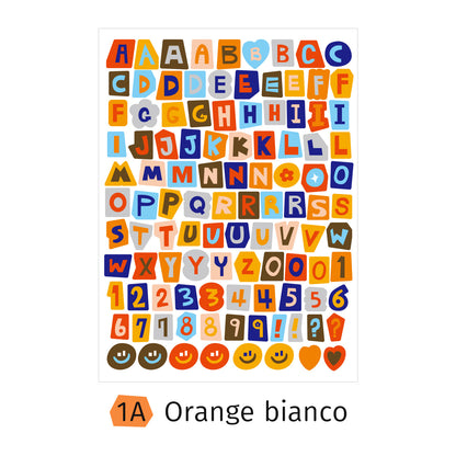 Alphabet Sticker Sheets